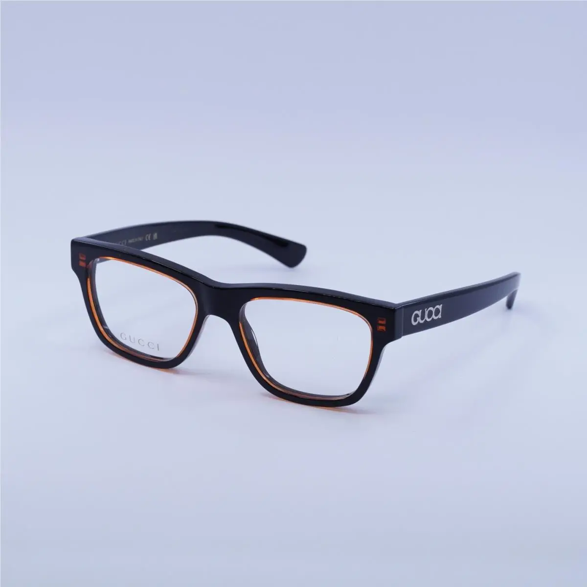 Gucci GG1795O 003 Burgundy Crystal on Black 52mm Eyeglasses