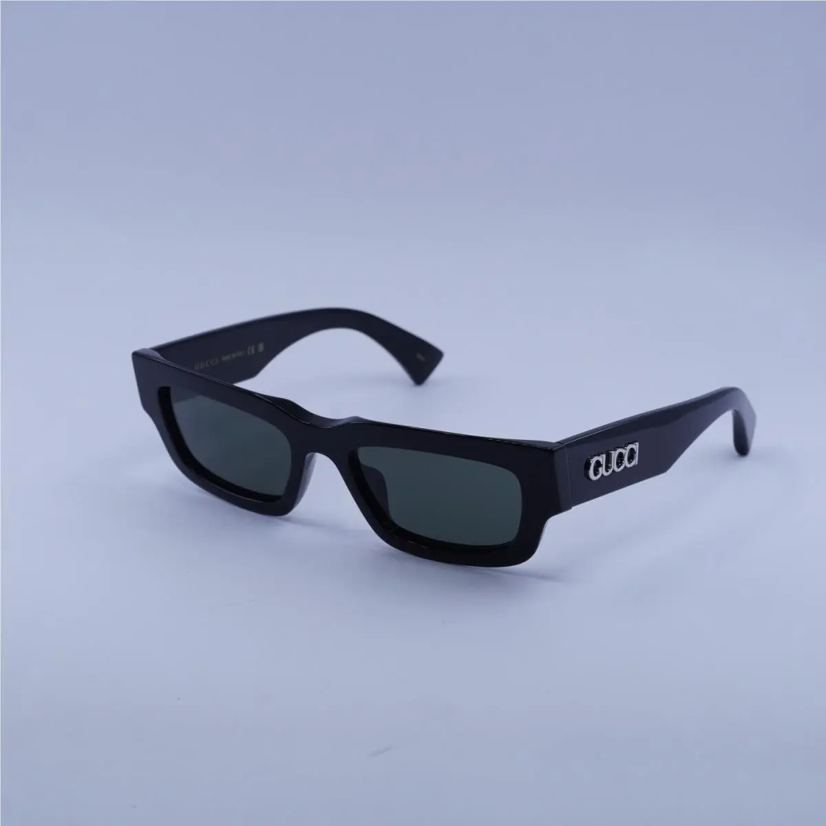 GG1838S 001 Shiny Black/grey 52-19-145 Sunglasses by Gucci