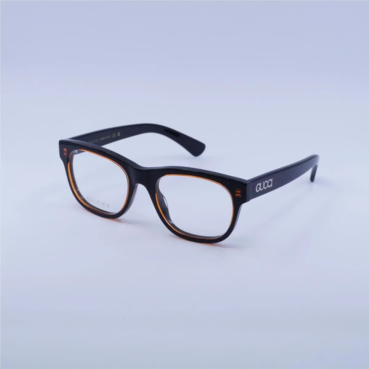 Gucci GG1796O 003 Burgundy Crystal on Black 52mm Eyeglasses