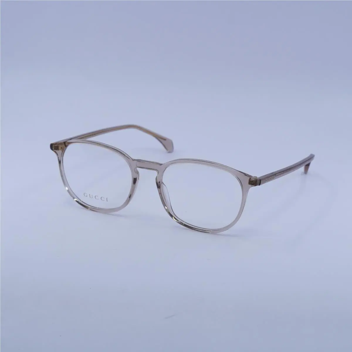 Gucci GG0551O 020 Transparent Light Brown 55mm Eyeglasses