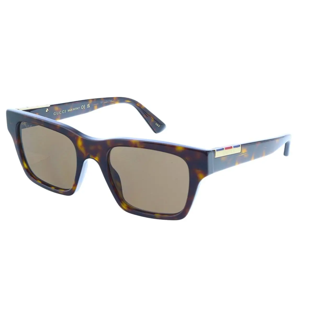 Gucci GG1889S-002 Havana Square Mens Sunglasses