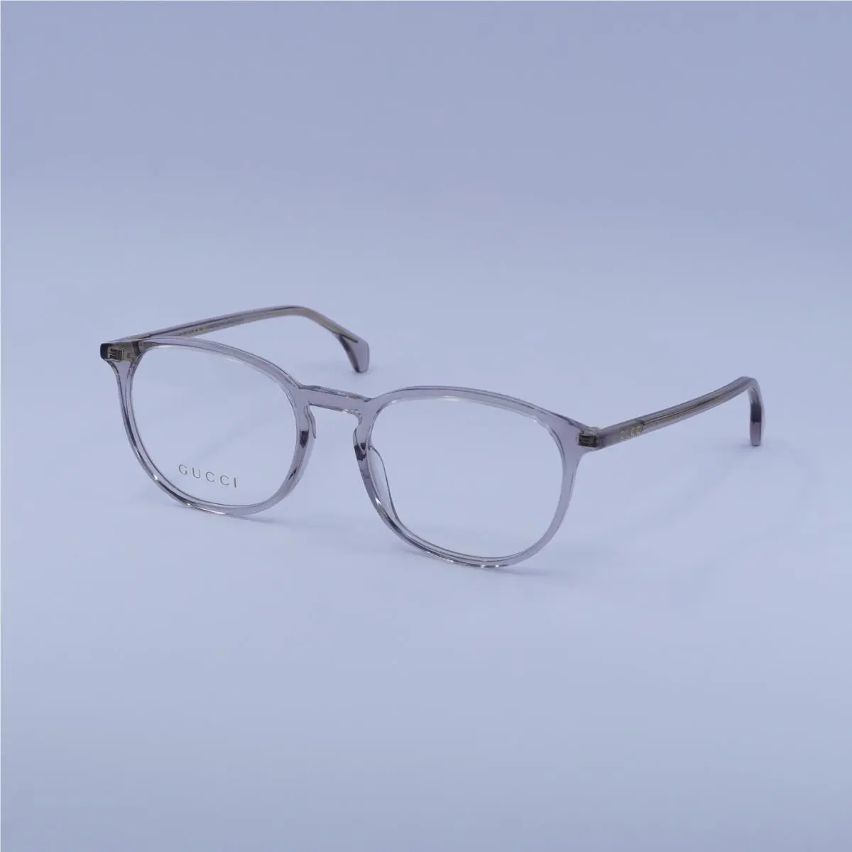 Gucci GG0551O 019 Transparent Grey 55mm Eyeglasses