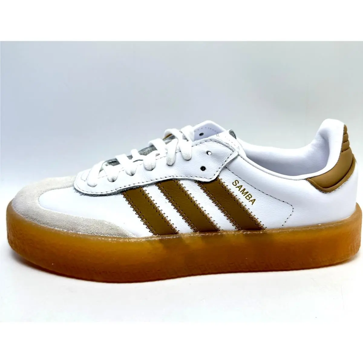 Adidas shoes - adidas Sambae - Sambae - JS3943 - Cloud White/Silver Metallic/Gum 1