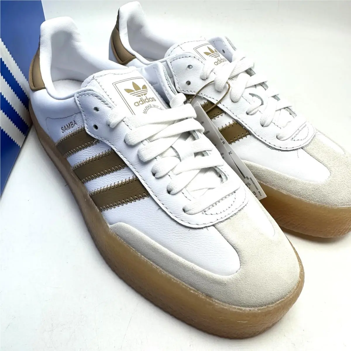 Adidas shoes - adidas Sambae - Sambae - JS3943 - Cloud White/Silver Metallic/Gum 2
