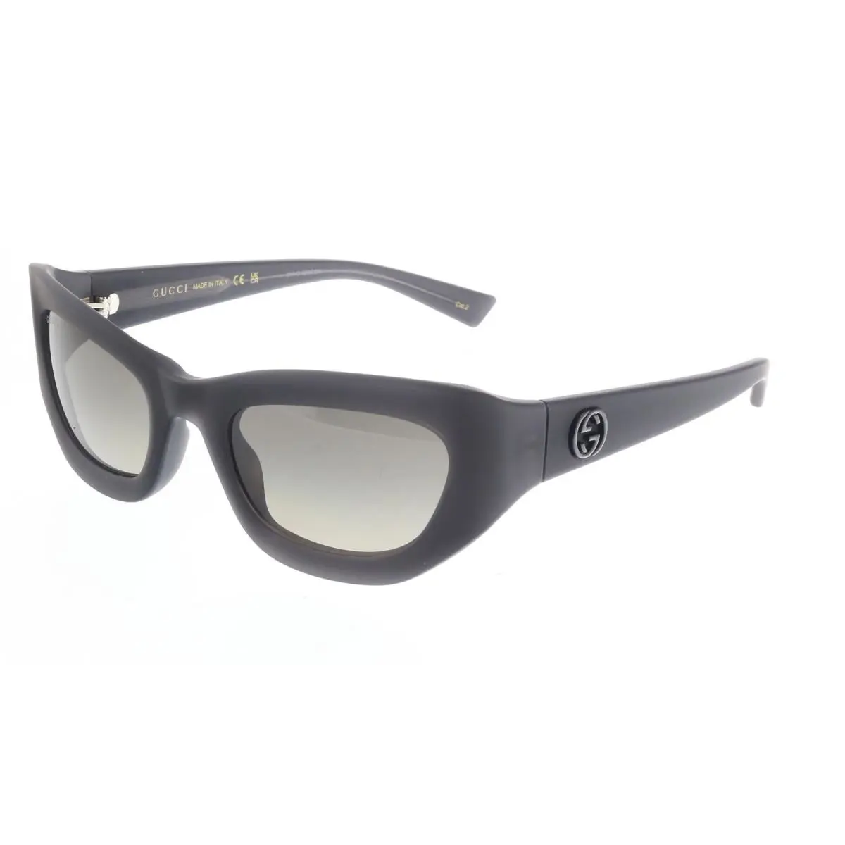 Gucci GG1784S-001 Grey Cat-eye Ladies Sunglasses