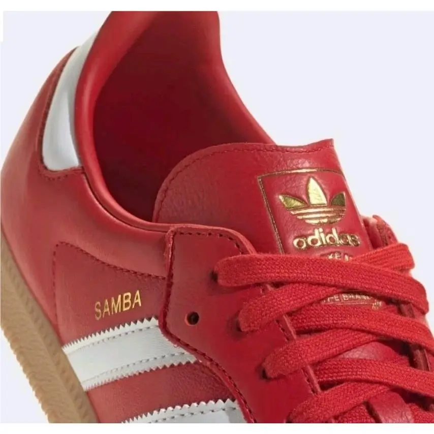 Adidas shoes - Adidas Samba OG - Samba - JR0881 - Red 3