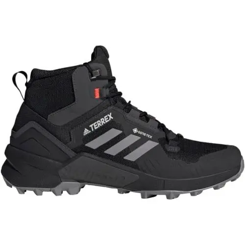 Adidas shoes - Adidas Terrex Swift R3 Mid Gore-Tex Hiking Boots - FW2762 - Core Black/ Grey Three/ Solar Red 0