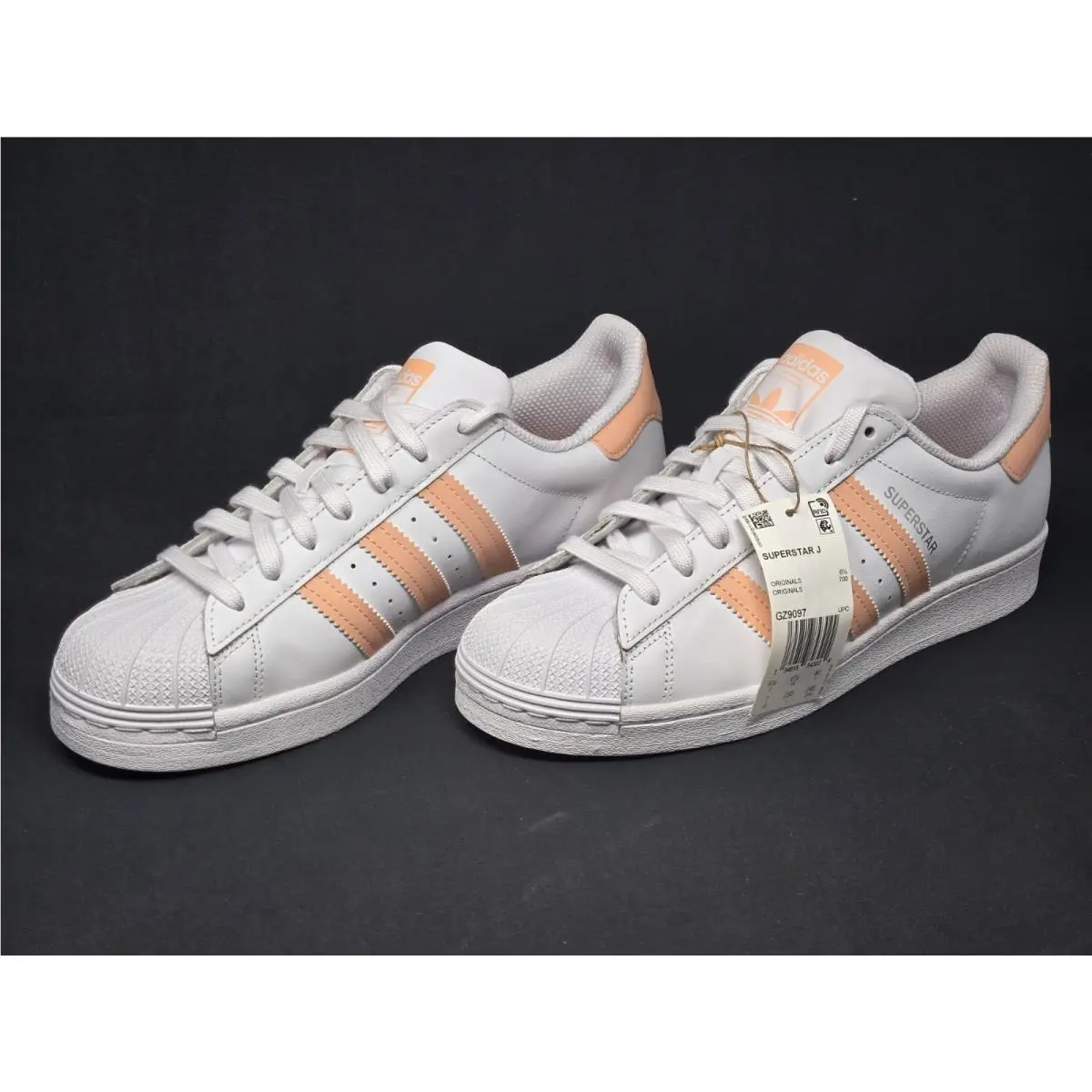 Adidas shoes - adidas Superstar - Superstar - GZ9097 - White, Manufacturer: White Haze Coral 10