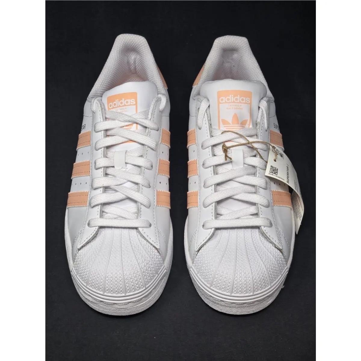 Adidas shoes - adidas Superstar - Superstar - GZ9097 - White, Manufacturer: White Haze Coral 12