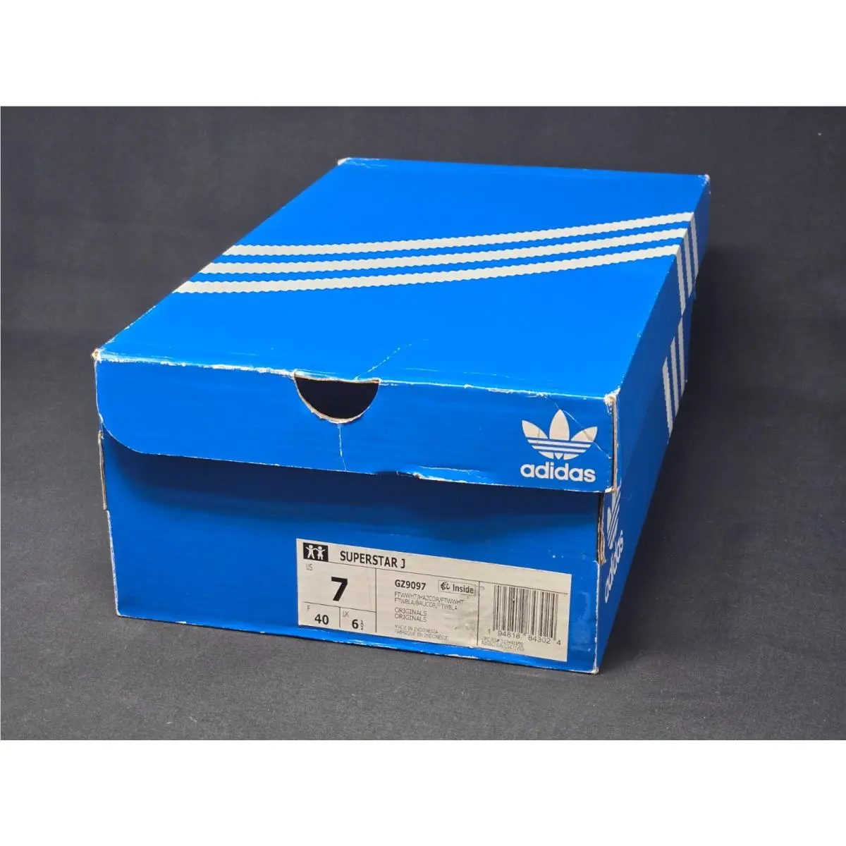 Adidas shoes - adidas Superstar - Superstar - GZ9097 - White, Manufacturer: White Haze Coral 18