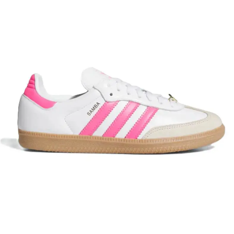 Adidas Women`s Samba OG White/pink/gum JS0039 j - White/Pink/Gum
