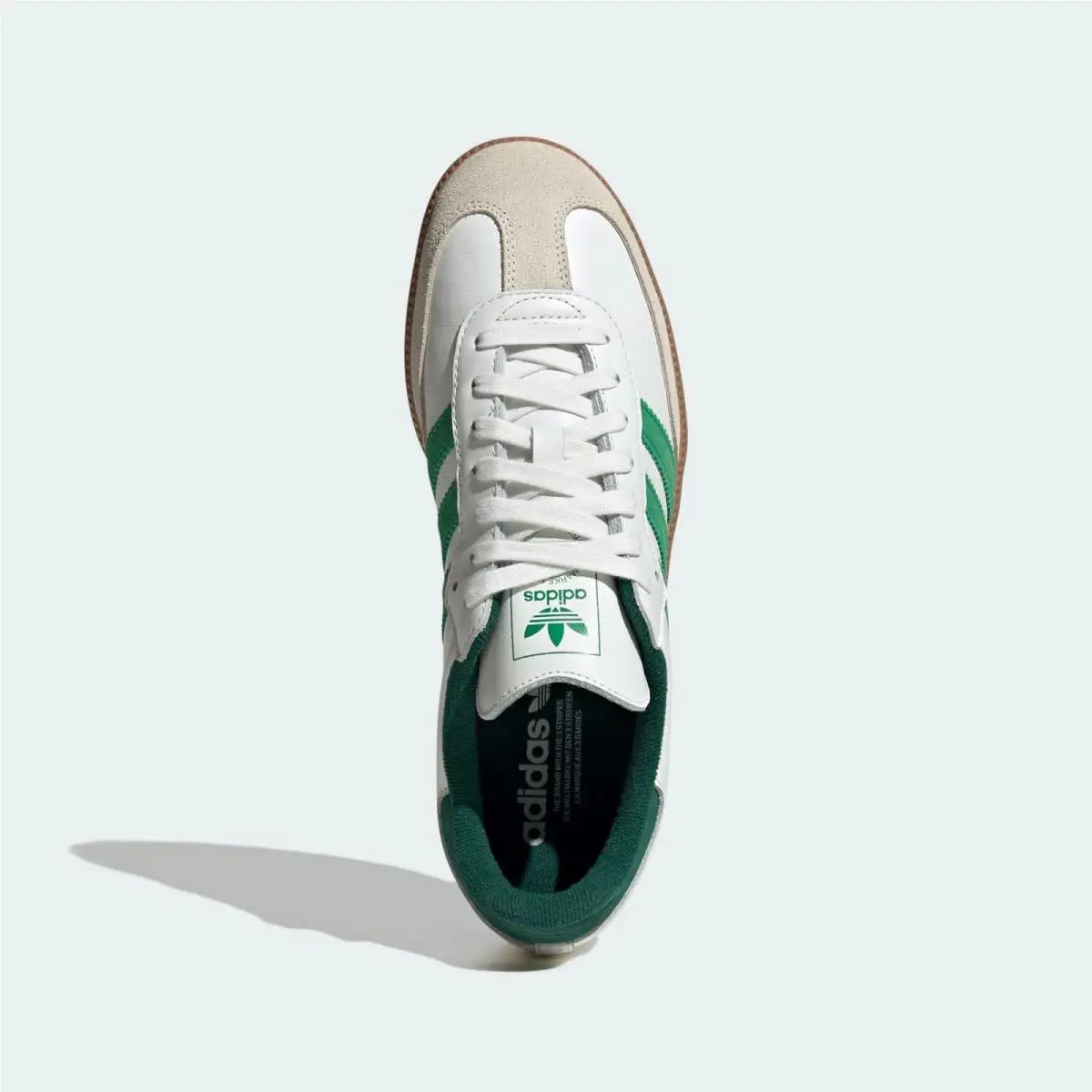 Adidas shoes - Cloud White Collegiate Green Clear Granite 6