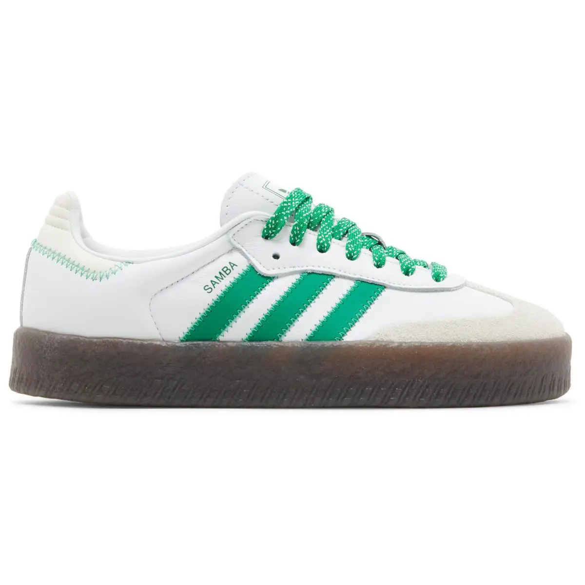 IE9105 Womens Adidas Sambae W - Ftwwht/Green/Owhite