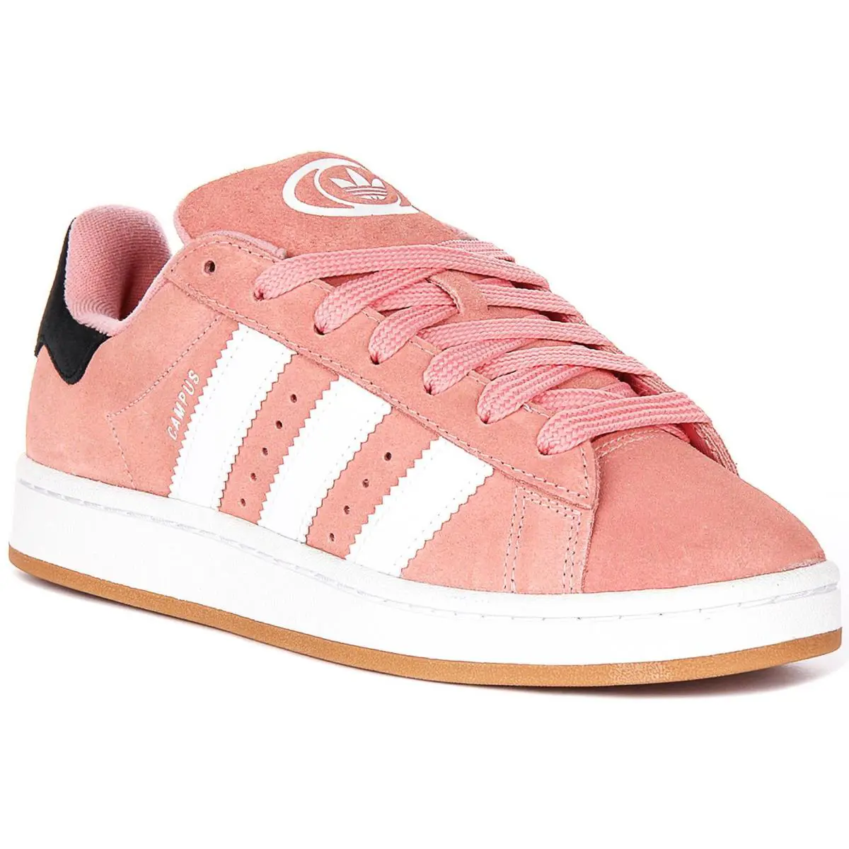 Adidas Campus 00S J 3 Stripes 60s Youth Girls Sneakers In Pink White US 4 - 7 - Pink White