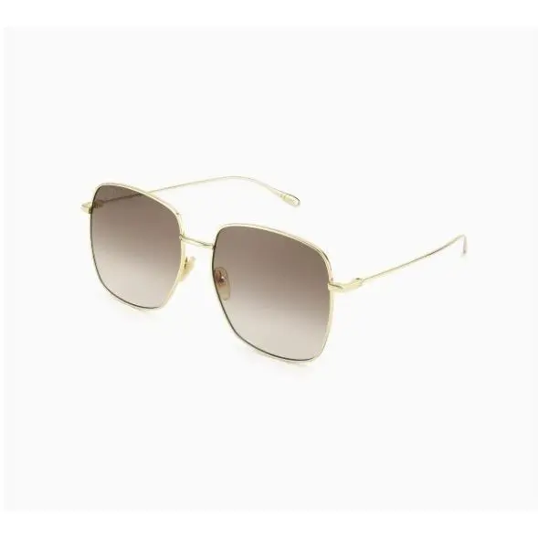 Women`s Sunglasses GG1031S 003 Square Gold Bronze by Gucci
