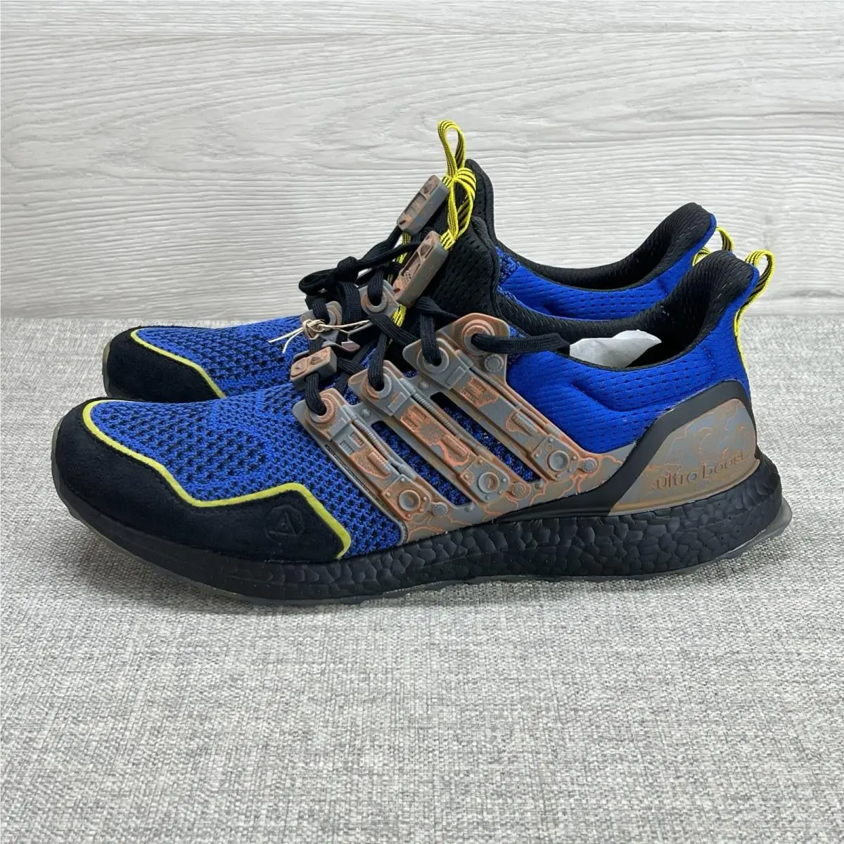 Adidas shoes - adidas UltraBoost 1.0 - UltraBoost - JQ0713 - Royal Blue/Iron Metallic/Black/Yellow 0