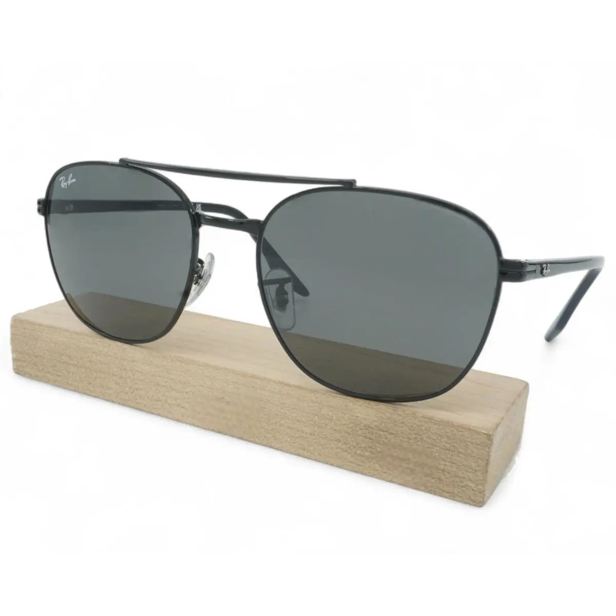 RB3688-002/B1_58 Unisex Ray Ban Pilot Sunglasses - Frame: Black