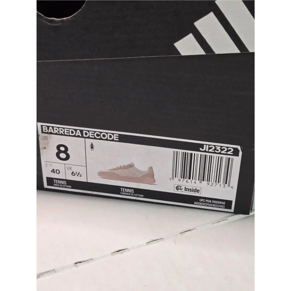 Adidas shoes - Adidas Barreda Decode - Barreda Decode - JI2322 - Pink (UPC: 197614930769) 6