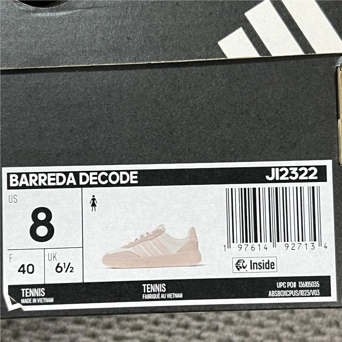 Adidas shoes - adidas Barreda - Barreda - JI2322 - Pink 13