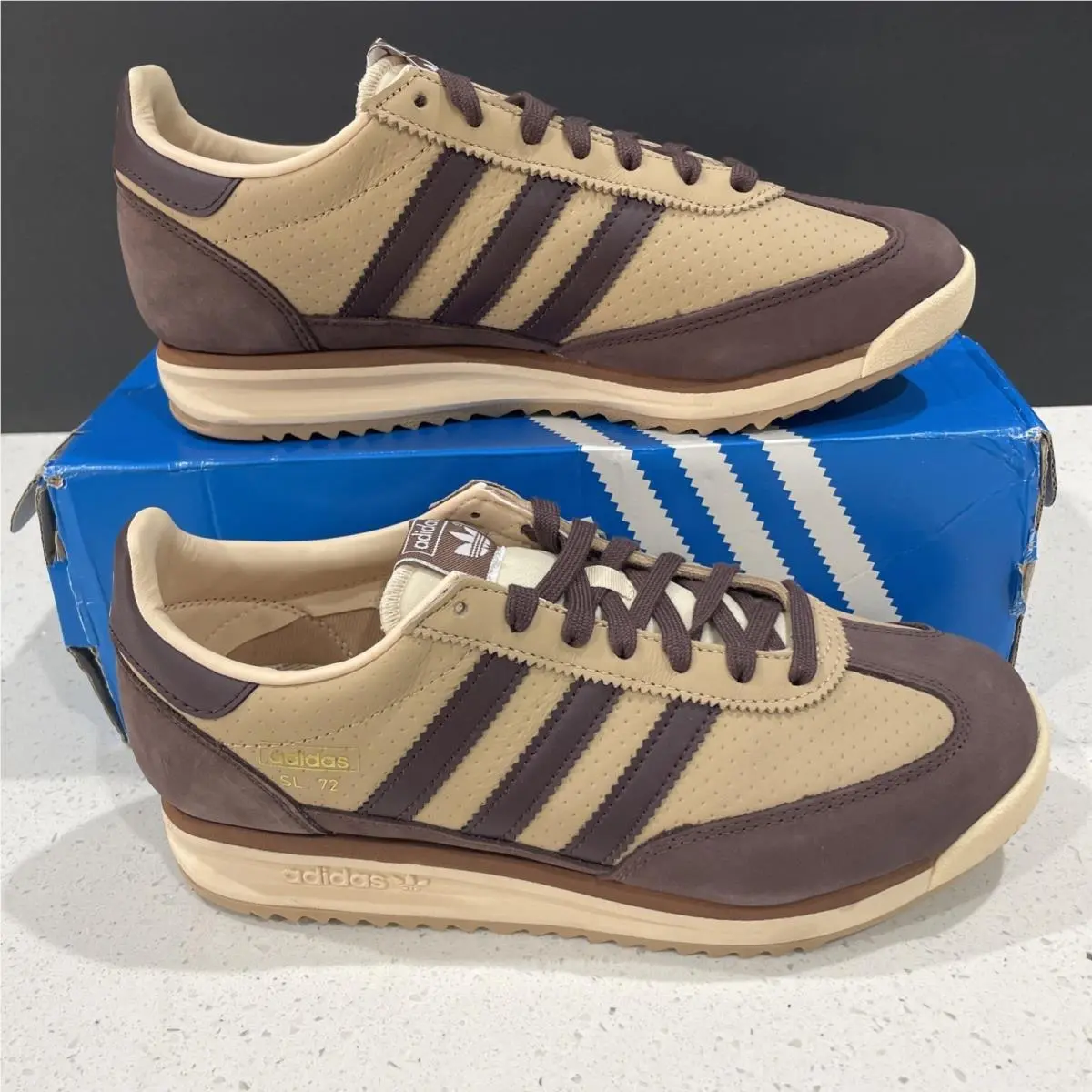 Adidas SL 72 OG RS Sneaker Men`s 7 Women Sz 8.5 JH5095 Retro Vibe