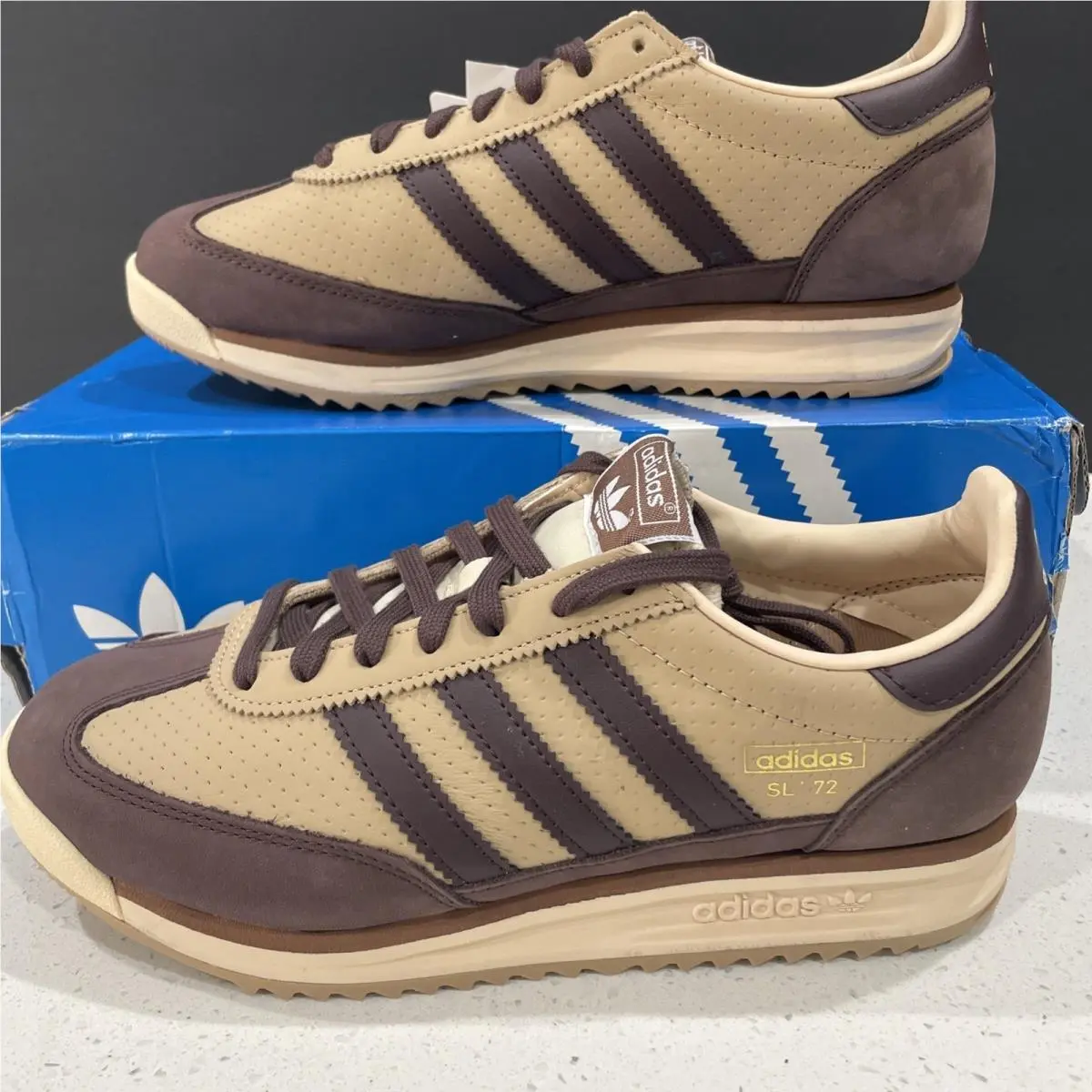 Adidas shoes - adidas SL 72 - JH5095 - Brown (UPC: 197614987046) 0