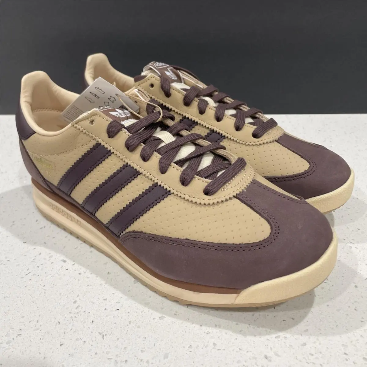 Adidas shoes - adidas SL 72 - JH5095 - Brown (UPC: 197614987046) 3