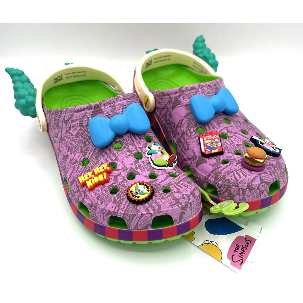 Crocs X The Simpsons Krusty Clown Classic Clog 211107 Expeditedship Men 9 W 11