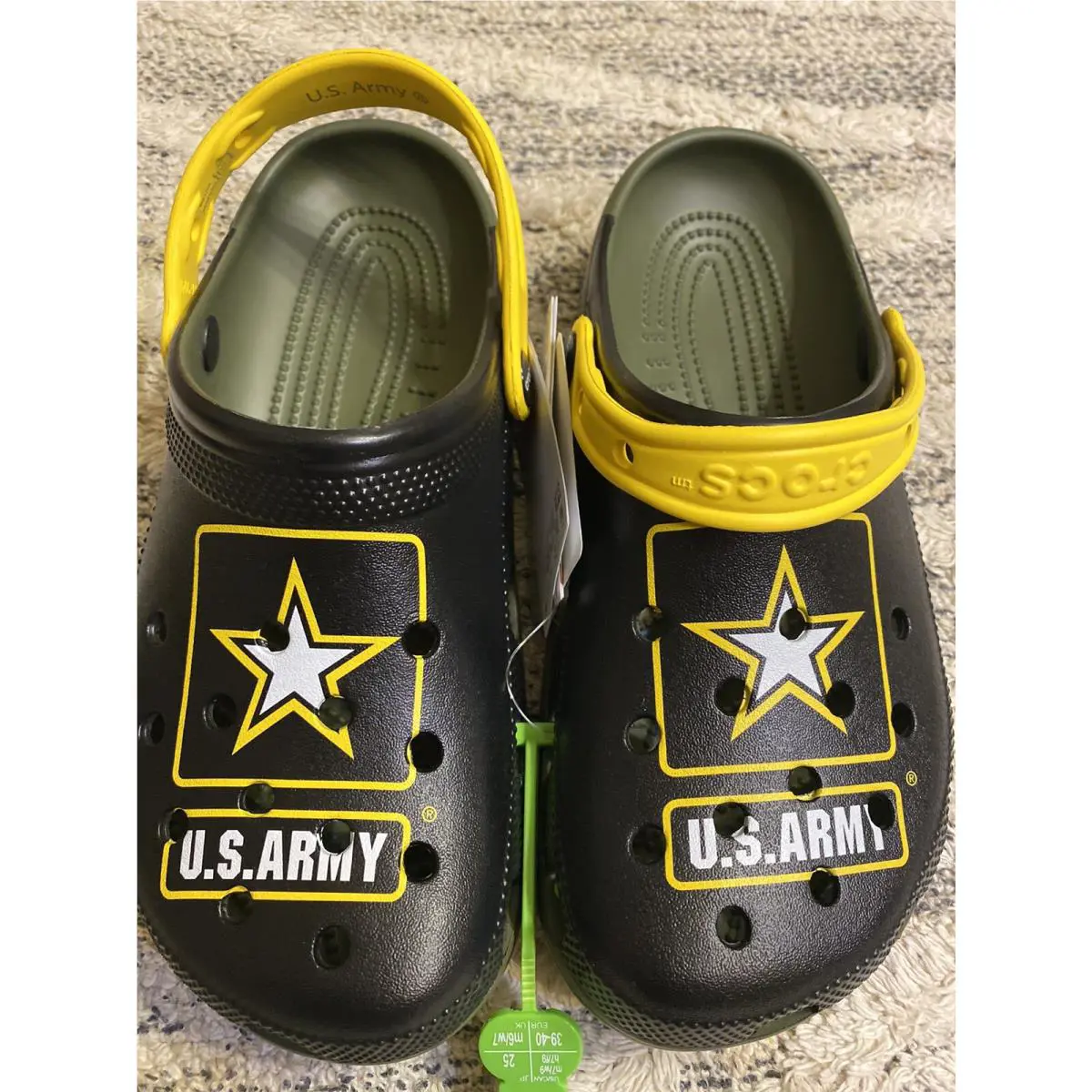 Crocs shoes - Crocs Classic - Classic - US Army (UPC: 0196265385249) 1
