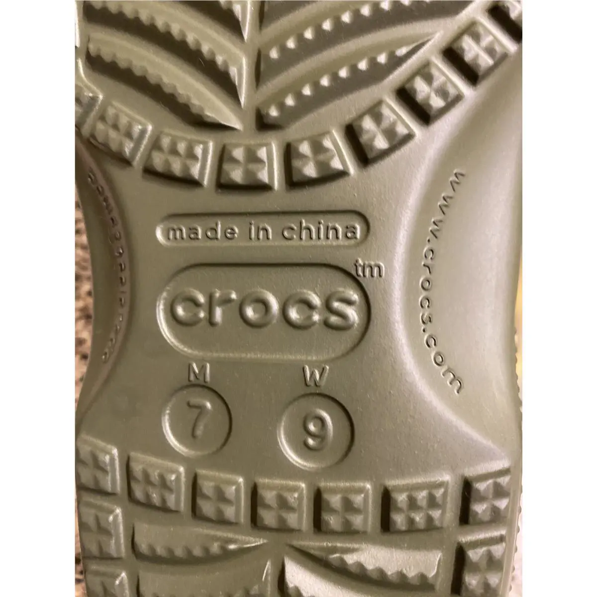 Crocs shoes - Crocs Classic - Classic - US Army (UPC: 0196265385249) 3
