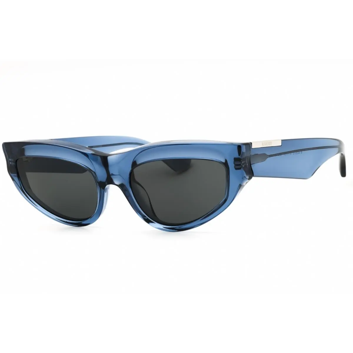 Burberry BE4425U 411787 Sunglasses Blue Frame Dark Grey Lenses 55mm