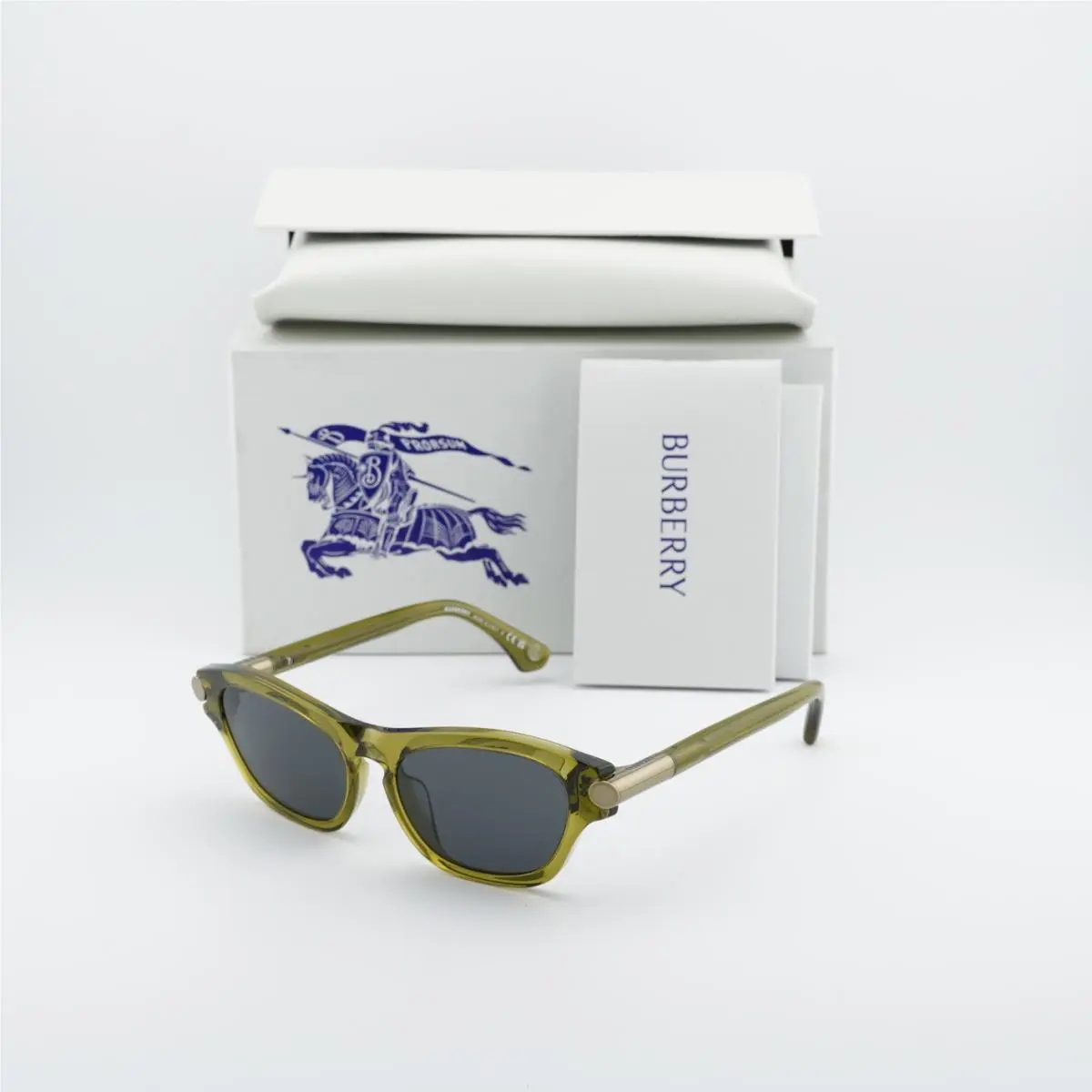 Burberry BE4430U 411887 Green/dark Grey 55-18-145 Sunglasses