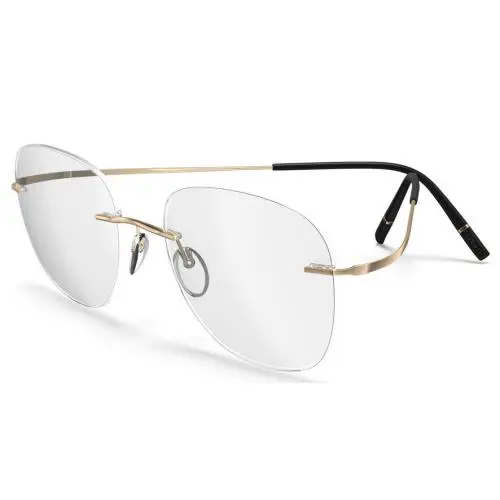 Eyeglass 5599 7530 Titan Minimal Art 51/21/160 Gld 5999/NI-7530-51MM by Silhouette