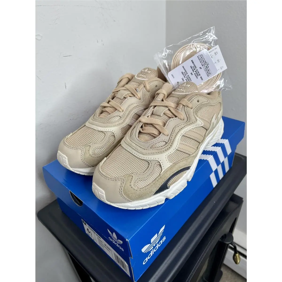 Size 6.5 Adidas Temper Run Pale Sneakersnstuff Exclusive EE6595 Sns Limited