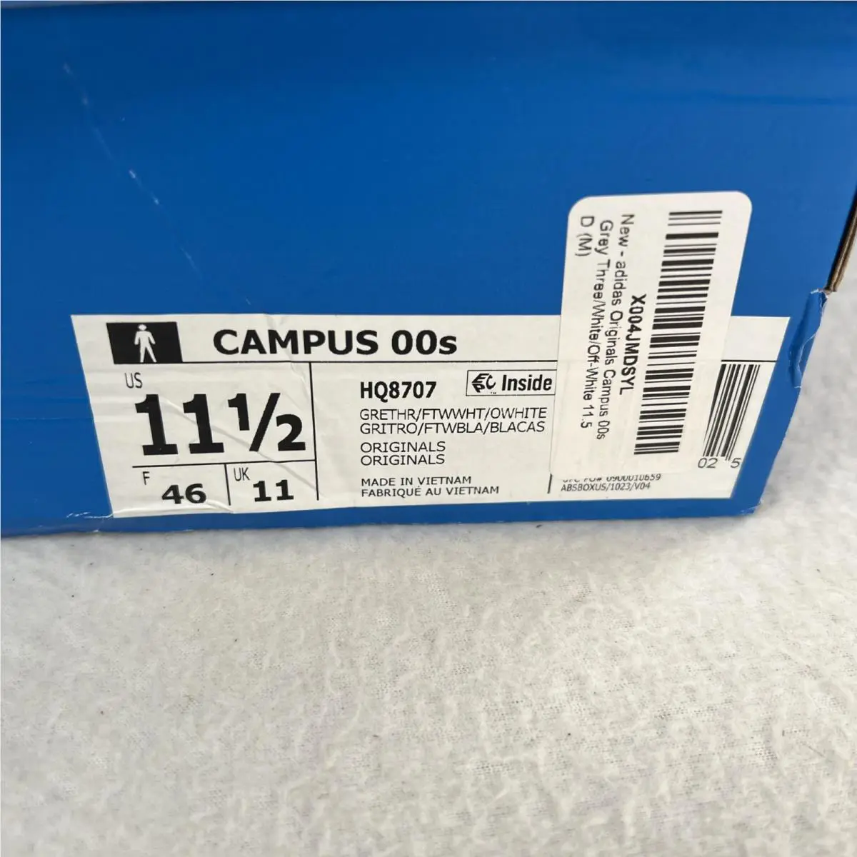 Adidas shoes - adidas Campus - Campus - Gray 19