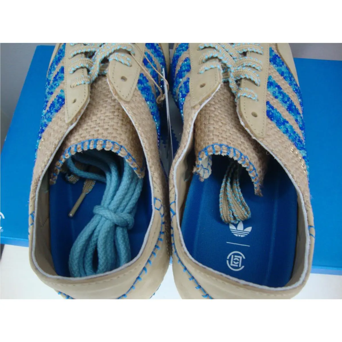 Adidas shoes - adidas x CLOT - CLOT - IH3641 - Blue (UPC: 196479046073) 6