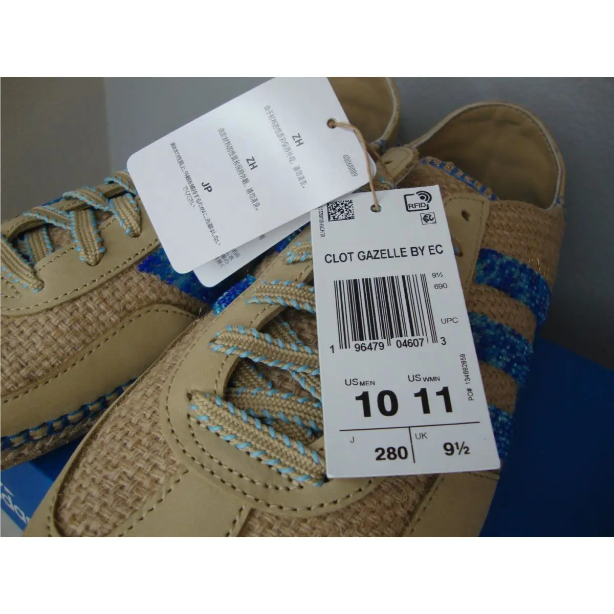 Adidas shoes - adidas x CLOT - CLOT - IH3641 - Blue (UPC: 196479046073) 7