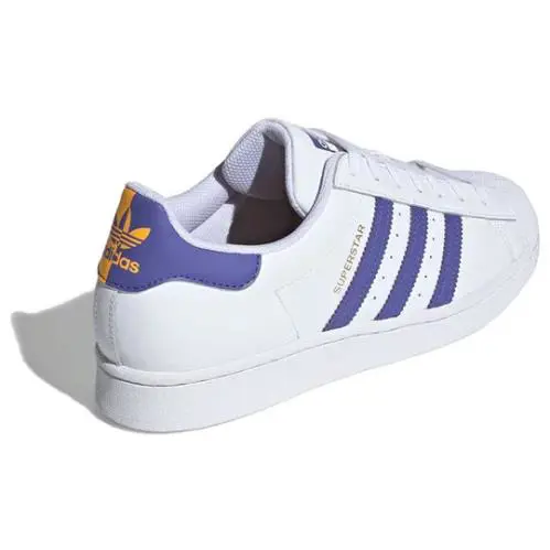 Adidas shoes - adidas Superstar - Superstar - WHITE PURPLE YELLOW GOLD - 50U- FX5529 1