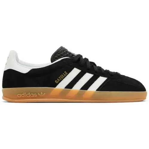 Adidas Gazelle Indoor Black/white JI2060 Men`s Size 7 - Black