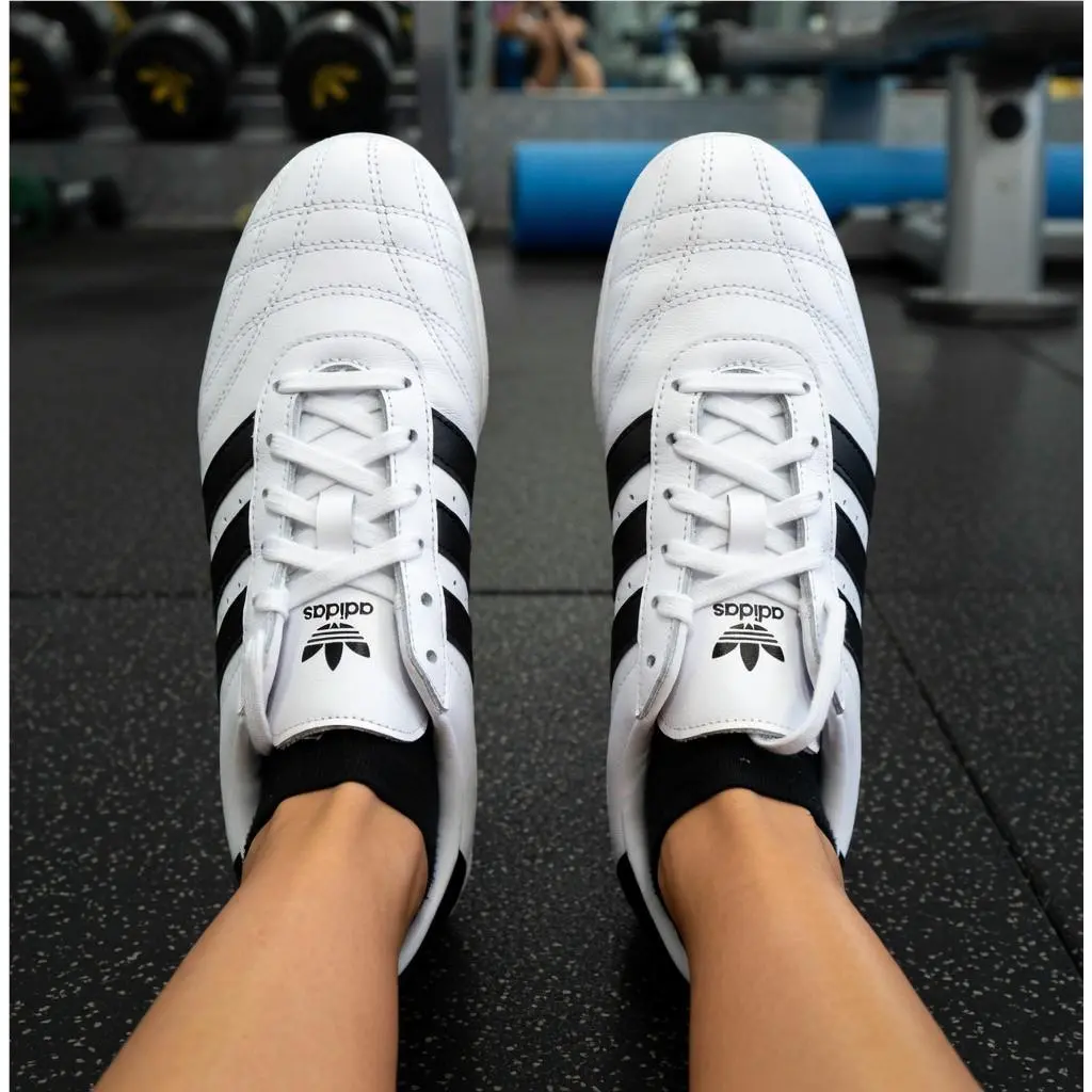 Adidas Taekwondo Masters Women s Sneakers White Leather JS1194 US 7.5