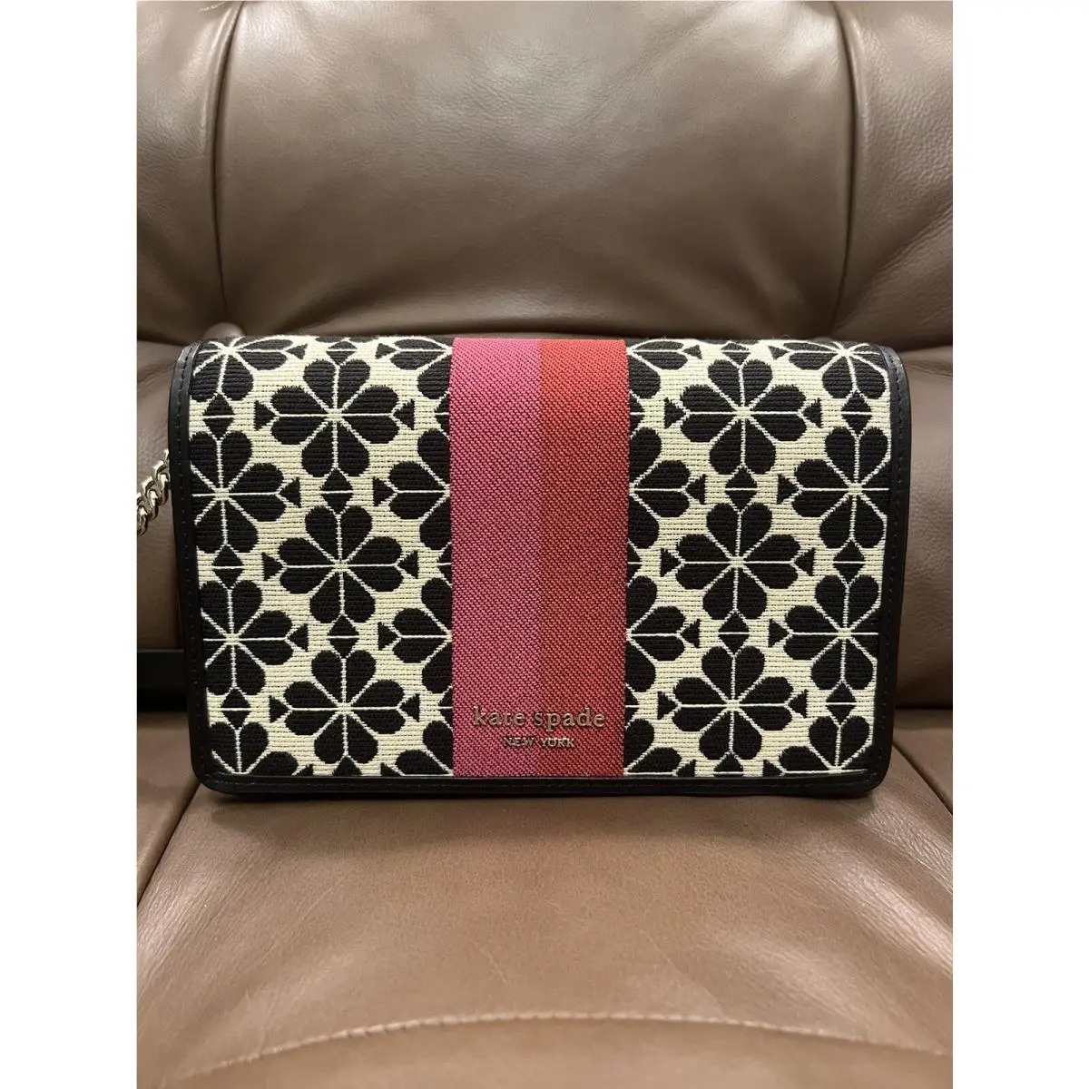 Kate Spade Cream Multi 250 Spade Flower Crossbody