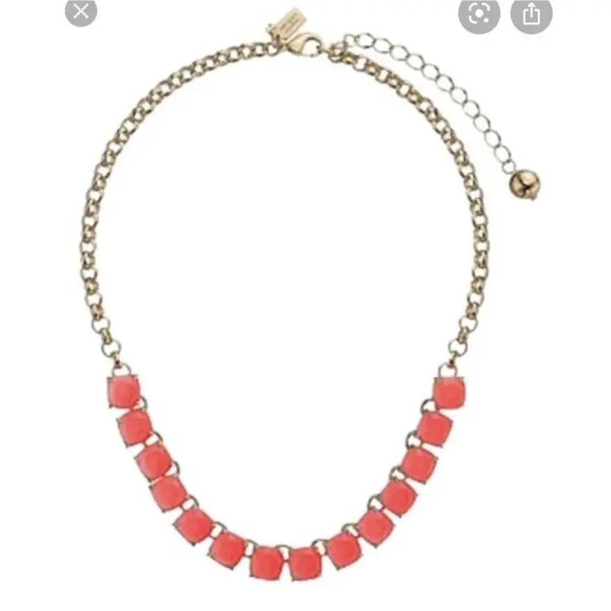 Kate Spade York Squared Away Necklace Color 857 104k