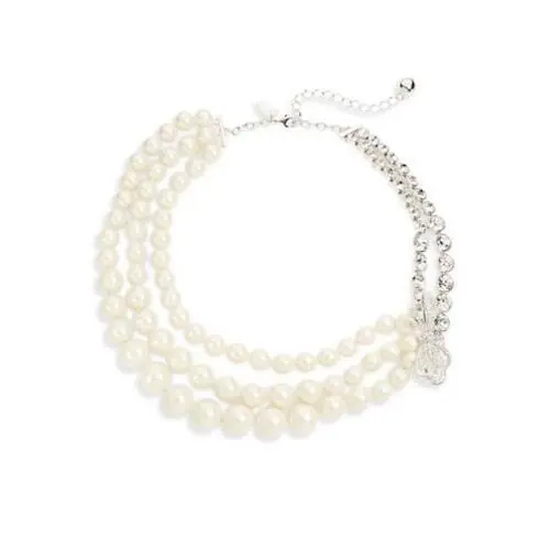 Kate Spade New York W1336 Pearly Glow Pearl Triple-strand Necklace