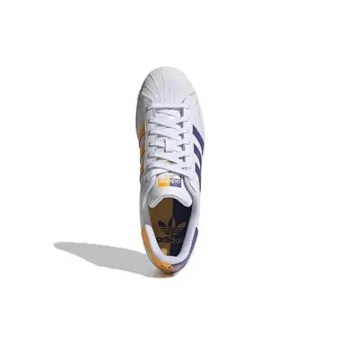 Adidas shoes - adidas Superstar - Superstar - WHITE PURPLE YELLOW GOLD - 50U- FX5529 2