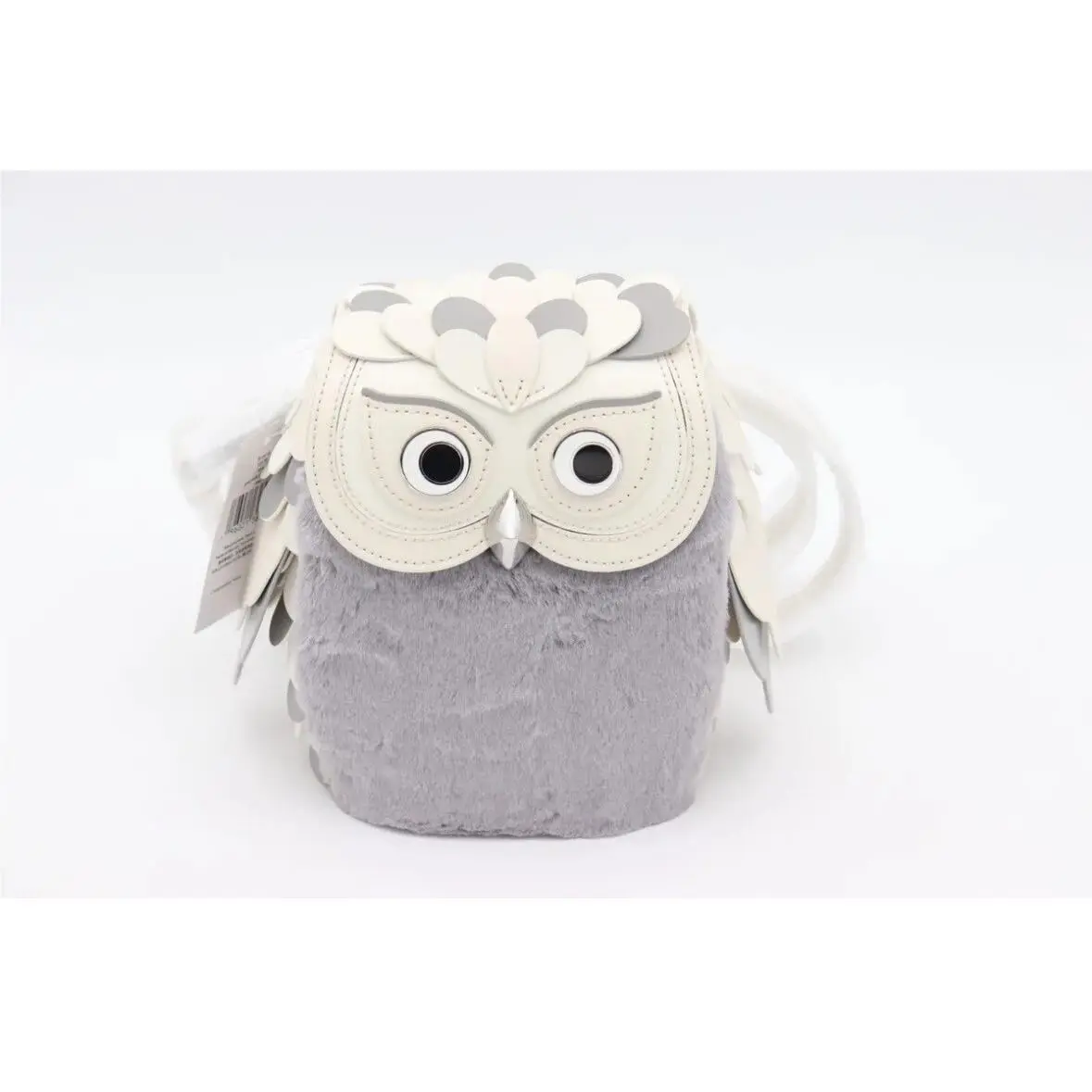 Kate Spade Hoot Gray 3D Owl Crossbody Bag New Beautiful