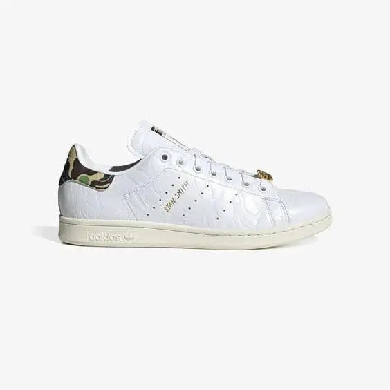 Adidas Stan Smith Bape `30th Anniversary White IG1115 Men`s Size 13