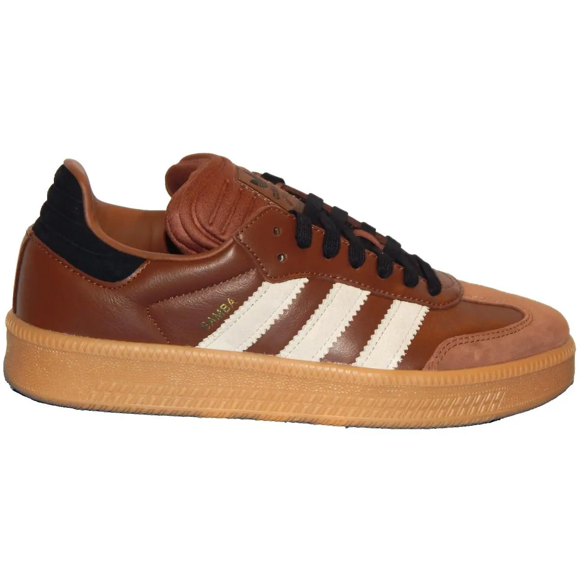 Adidas Originals Samba Xlg Shoes Men`s Size 10 JH7141 Preloved Brown Beige Black