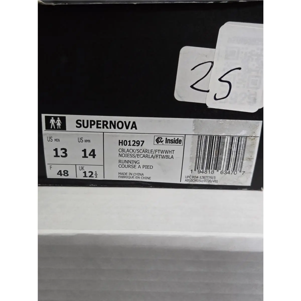 Adidas shoes - adidas Running - Running - Supernova H01297 - Black 5