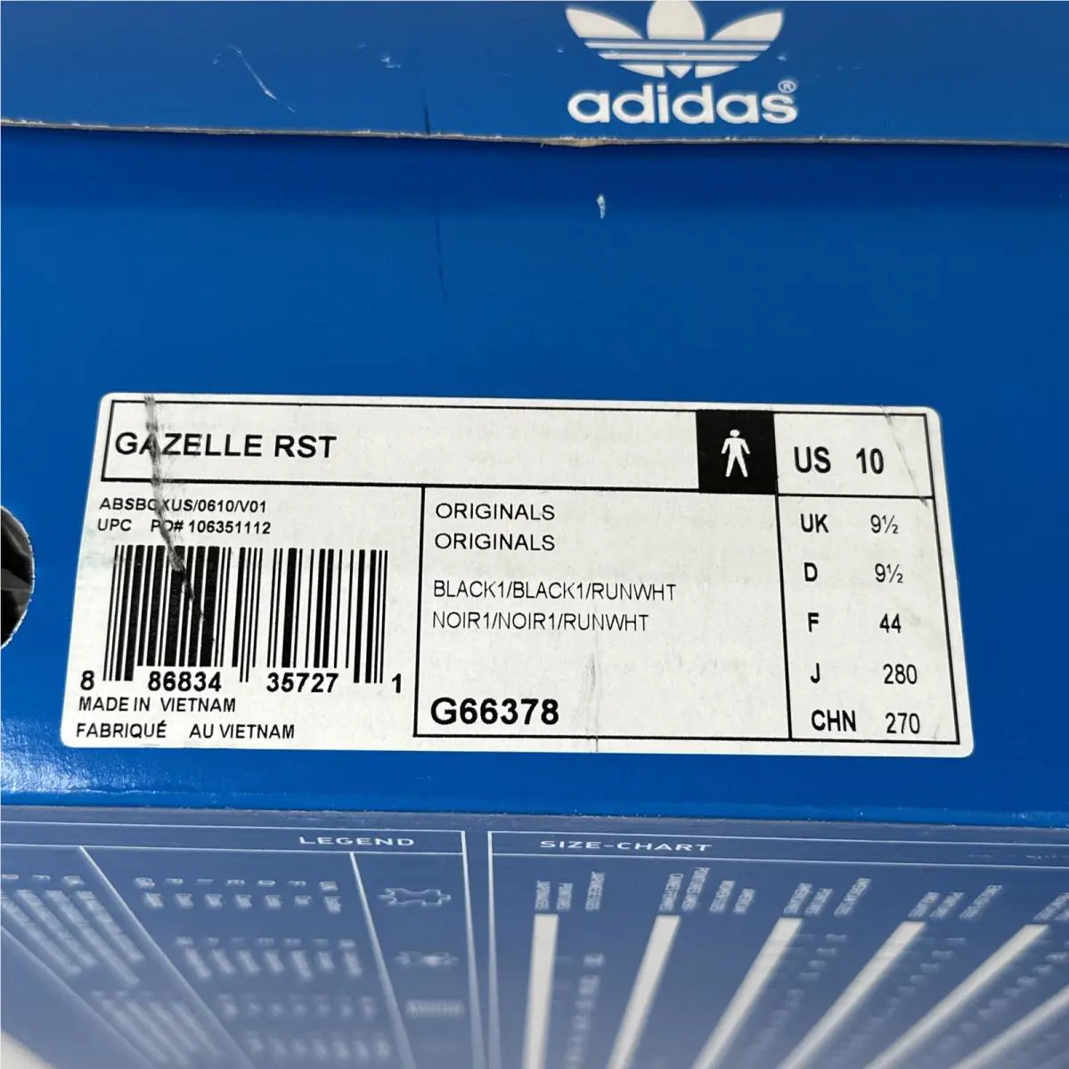 Adidas shoes - adidas Gazelle - Gazelle - G66378 - Black 7