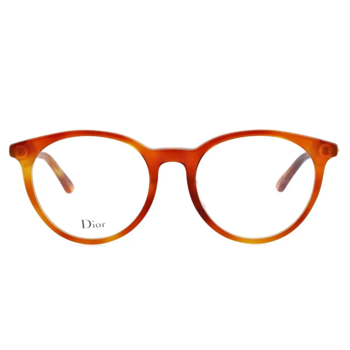 Dior Montaigne N°53F Christian Dior Montaigne N 53F SX7 50mm Brown Eyeglasses Frames Italy - Frame: Brown