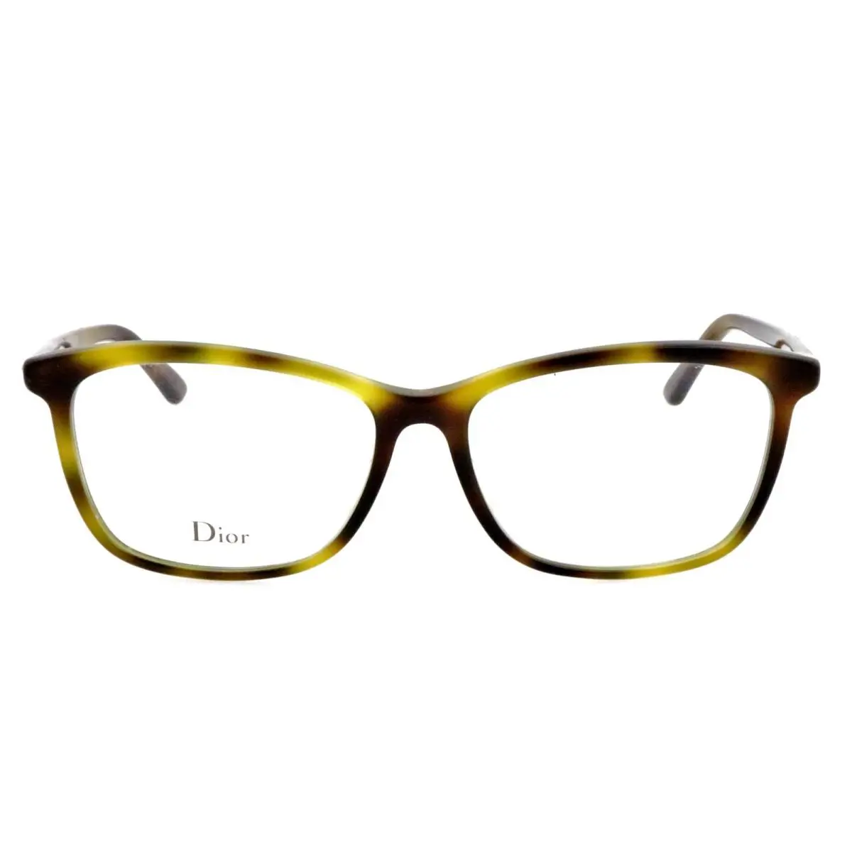 Christian Dior Montaigne N°55F 086 54mm Brown Havana Eyeglasses Frames Italy - Frame: Brown